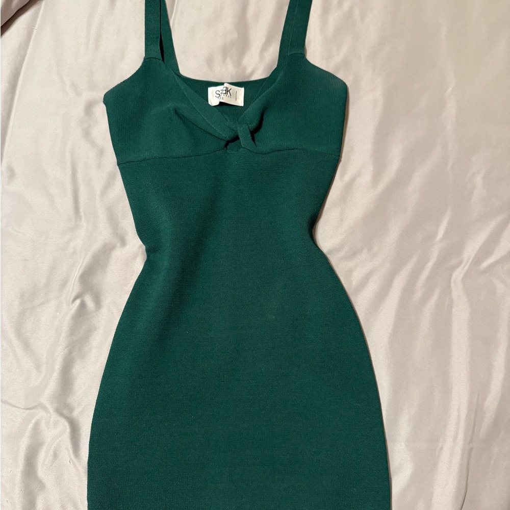 Green Mini Dress